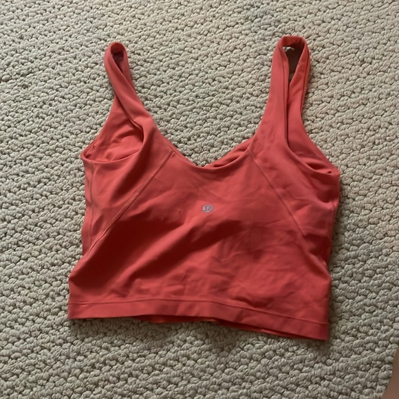 Lululemon Pale Raspberry Align Tank - Picture 2 of 4